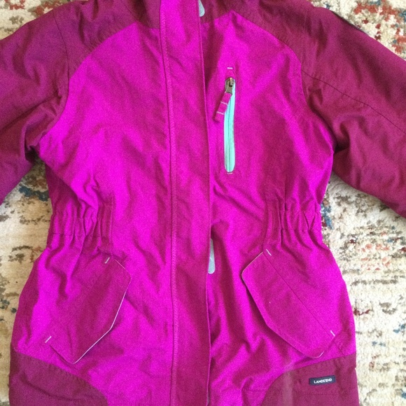 Lands' End Snow Jacket Girls 10-12 - Picture 9 of 11